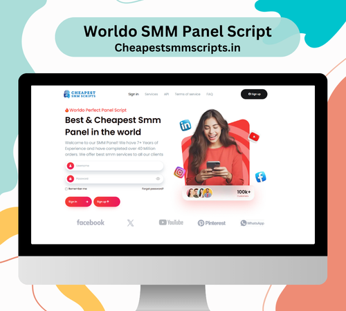 Worldo Panel - Modern SMM Panel Script Worldo SMM Panel Script
