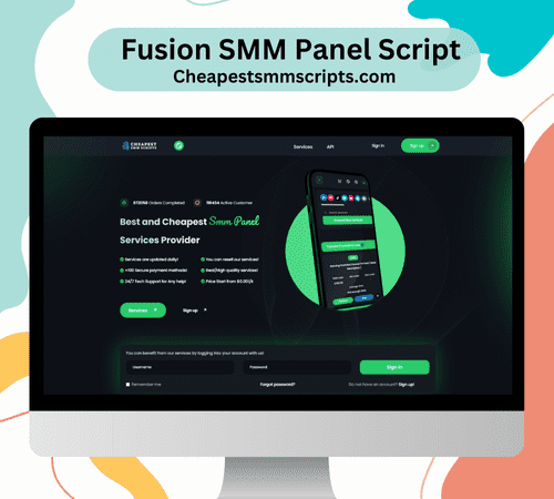 Fusion Panel - Advance SMM Panel Script advance smm panel script