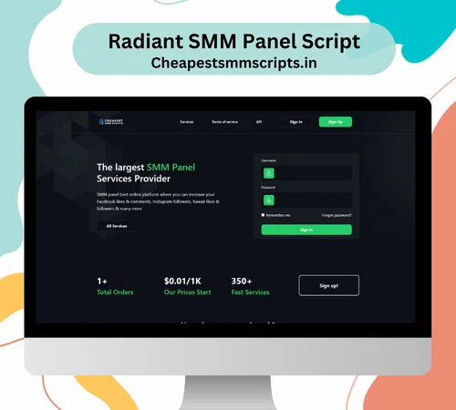 Radiant Smm Panel Script